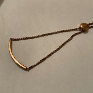 Michael Kors sliding bracelet in rose gold